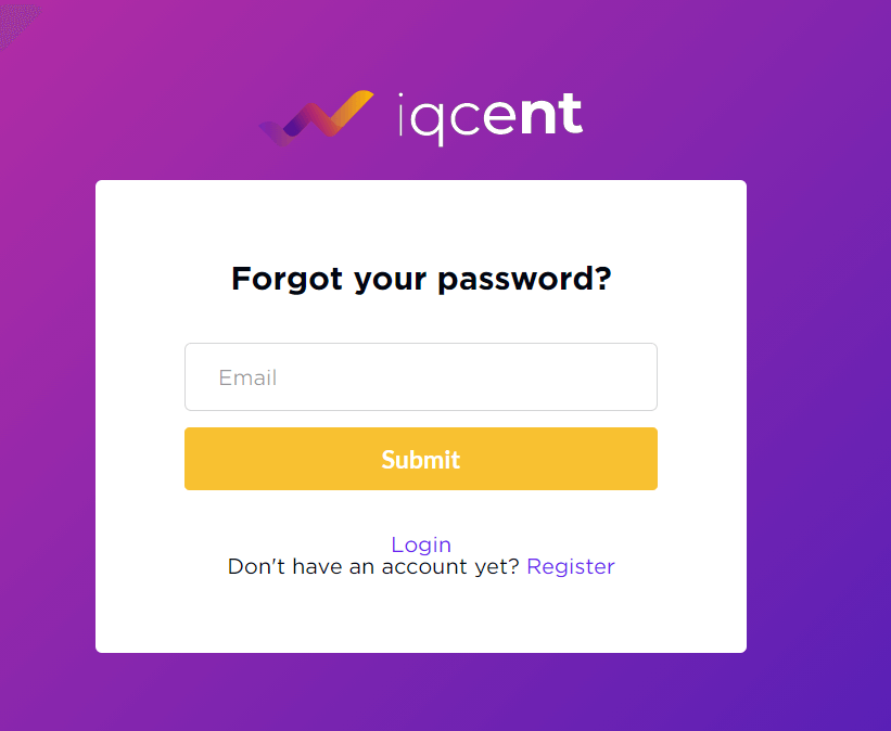 How to Open Account and Sign in to IQcent